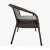 Садовый диван 2-х местный DECO 7019П серо-коричневый