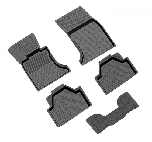 Коврики салона резиновые для BMW ser 3 (06-13), комплект, 4 шт.