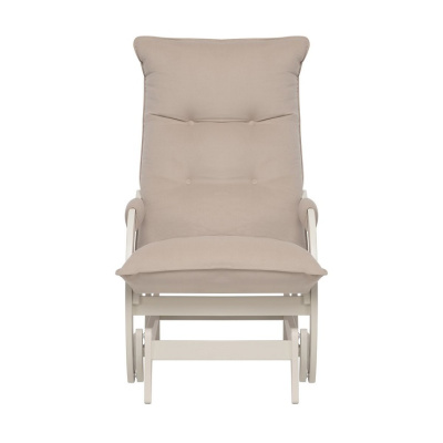 Кресло-маятник Leset Луно слоновая кость Velur V18