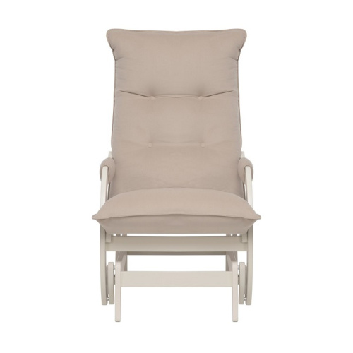 Кресло-маятник Leset Луно слоновая кость Velur V18