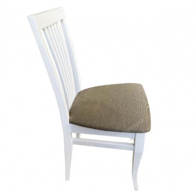 Стул МДК-99 Эмаль белая Жаккард ренди 160/1 
