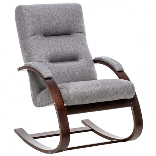 Кресло-качалка Leset Милано орех текстура Малмо 90