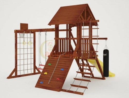 Детская спортивная площадка для дачи Савушка ХИТ 7