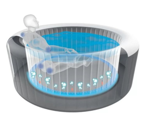 Бассейн-джакузи Intex 216x71 см (28428GN) оливковый