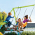 Качели Intex 44120 зеленый голубой Качели Intex 44120 зеленый голубой