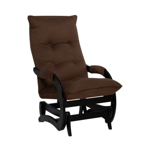 Кресло-маятник Leset Луно венге Velur V23