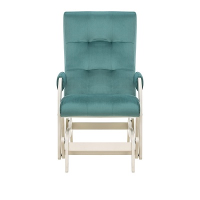 Кресло-маятник Leset Спринг слоновая кость Velur V43