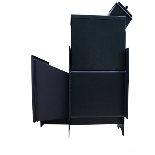 Печь банная ComfortProm Сталь 8мм закрытая 20 панорама