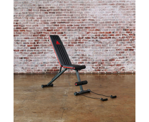 Cкамья силовая универсальная DFC с эспандерами DCH310