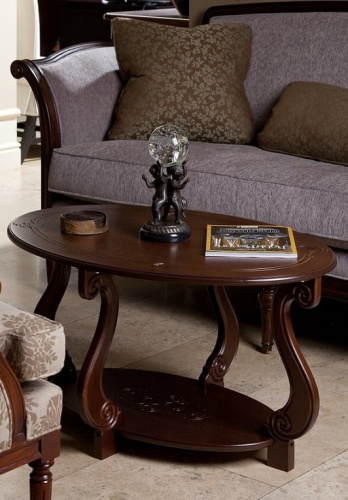 Стол журнальный Овация М Темно-коричневый 