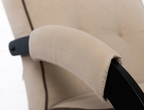 Кресло-маятник Leset Хилл венге Velur V18 кант V23