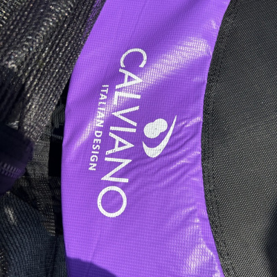 Батут с защитной сеткой Calviano 183 см 6ft OUTSIDE master purple