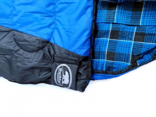 Спальный мешок Balmax (Аляска) Elit series до -25 градусов Blue р-р L (левая)