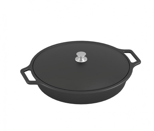 Крышка алюминиевая ПолиДекор для сковороды 9л