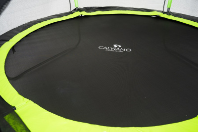 Батут с защитной сеткой Calviano 252 см 8ft OUTSIDE master green