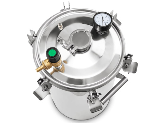 Автоклав для консервирования ДОБРЫЙ ЖАР 2в1 с тэном (17л) 