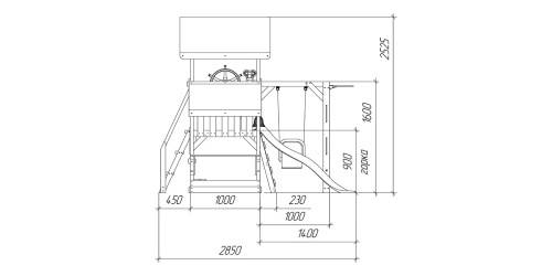 Детская площадка для дачи Савушка TooSun 13 синий