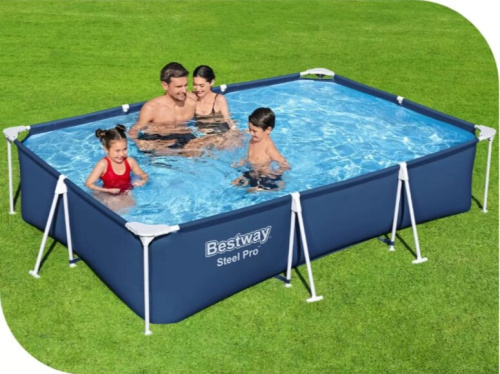 Бассейн каркасный Bestway56404 Steel Pro 300x201x66 см