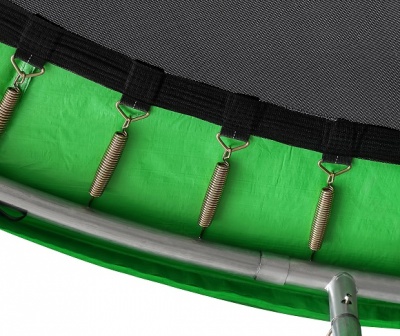 Батут Happy Jump 12ft-i PRO (374 см) с внутренней сеткой