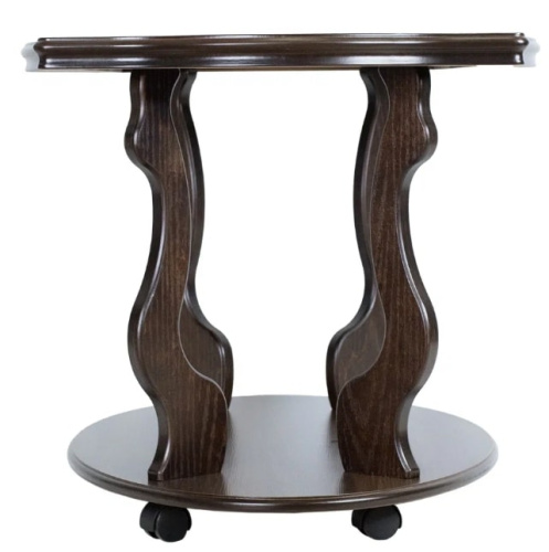 Стол журнальный Берже 3С темно-коричневый 