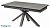 Стол обеденный Mebelart ALTO 160 серый мрамор/серый