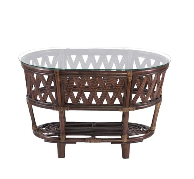 IND Стол Черчилль орех матовый овальный 