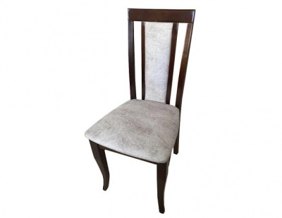 Стул Б-2230.1 Орех Микровелюр серый 
