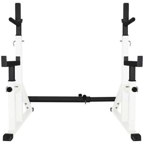 Стойка с подстраховкой Central Sport телескопическая белая