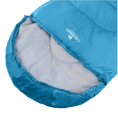 Спальный мешок ACAMPER BERGEN 300г/м2 turquoise-grey