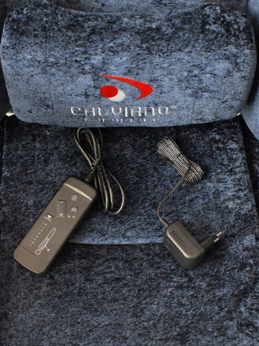 Вибромассажное кресло Calviano ASTI ULTIMATO blue fabric 