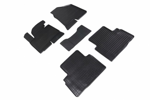 Резиновые коврики салона Сетка для Hyundai ix35 2010-2015 Черные