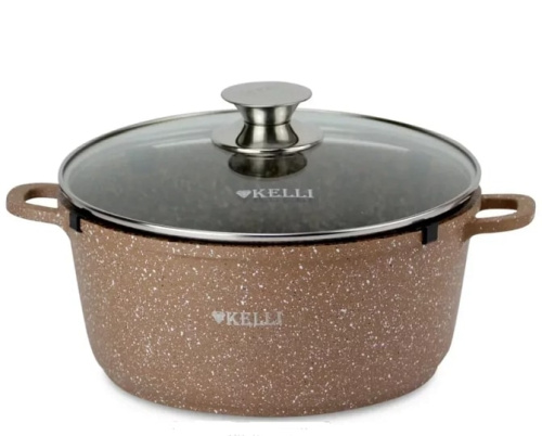 Кастрюля Kelli KL 4018-20 3.5л с антипригарным покрытием