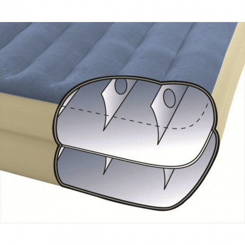 Кровать со встроенным насосом Intex 152х203x47 см Queen Артикул 67714 (Китай)