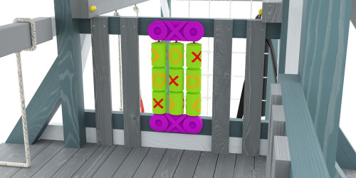 Детская спортивная площадка для дачи Савушка lux 9 COMFORT Индиго