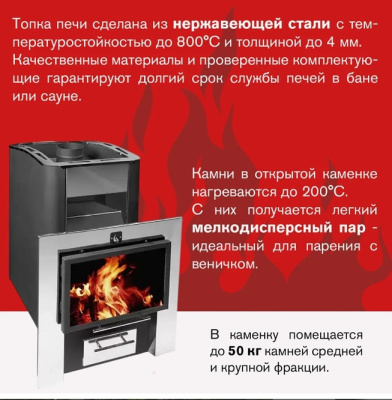 Печь для бани Термофор Ниагара 18 Плазма антрацит