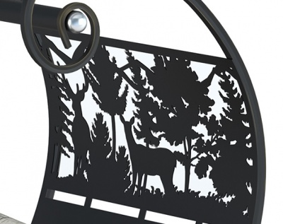 Дровница Везувий Русский Лес D410В