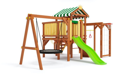 Детская спортивная площадка для дачи Савушка Baby Play 15