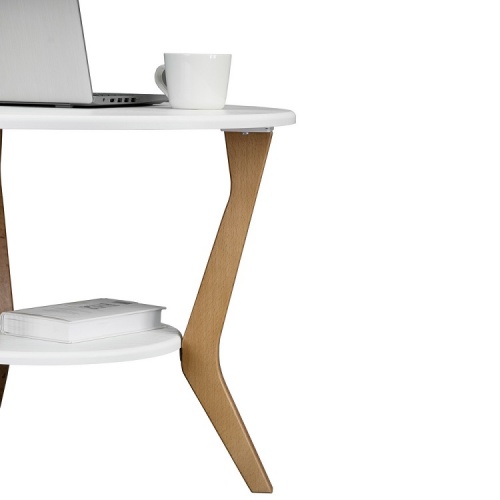 Стол журнальный BeautyStyle 13 белый бук 