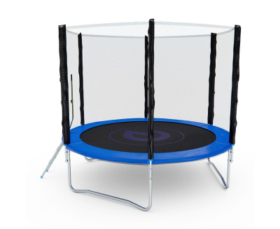 Батут с сеткой DFC PELPO 8ft с лестницей BLUE