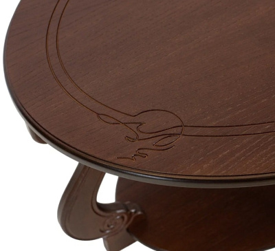 Стол журнальный Овация М Темно-коричневый 