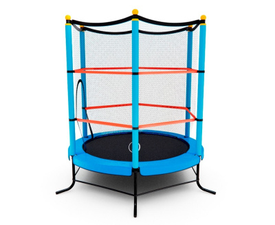 Батут детский DFC SMRKIDS 55 с сеткой BLUE