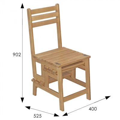 Стул-стремянка Массив бук