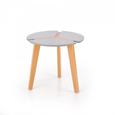 Стол журнальный HALMAR ZETA серый 