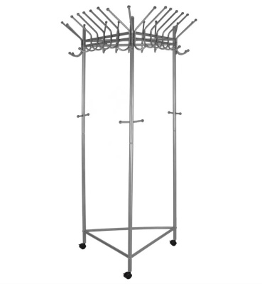 Вешалка общественная Пико 21 металлик 