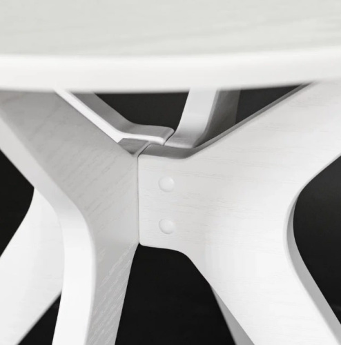 Стол журнальный Сабин 1 белый 