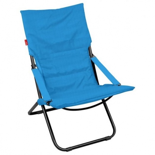 Кресло-шезлонг складное NIKA Haushalt HHK-4 синий
