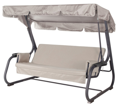 Качели садовые Ибица A52A.612 антрацит Удачная мебель