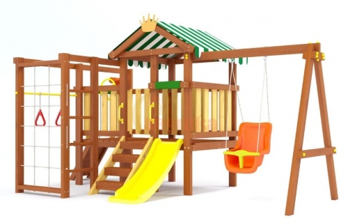 Детская спортивная площадка для дачи Савушка Baby 11 Play