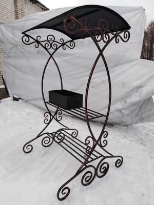 Мангал с крышей Грибок МС27 Грифонсервис