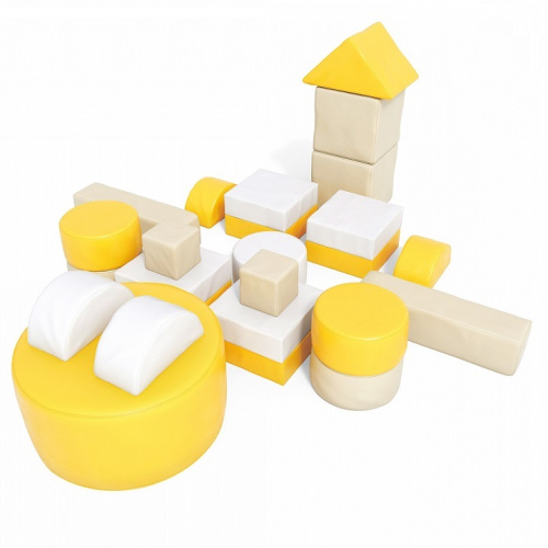 Мягкий конструктор Космолет ДМФ-МК-25.90.05 Pastel